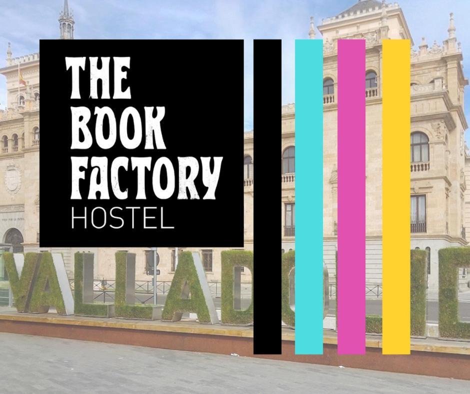 The Book Factory Hostel Valladolid Bagian luar foto
